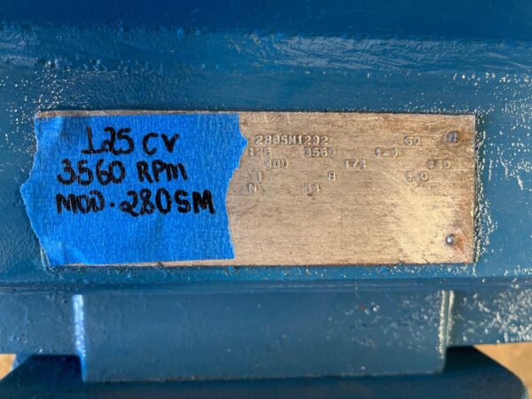 Motor WEG 125CV - 3560 RPM - Image 5